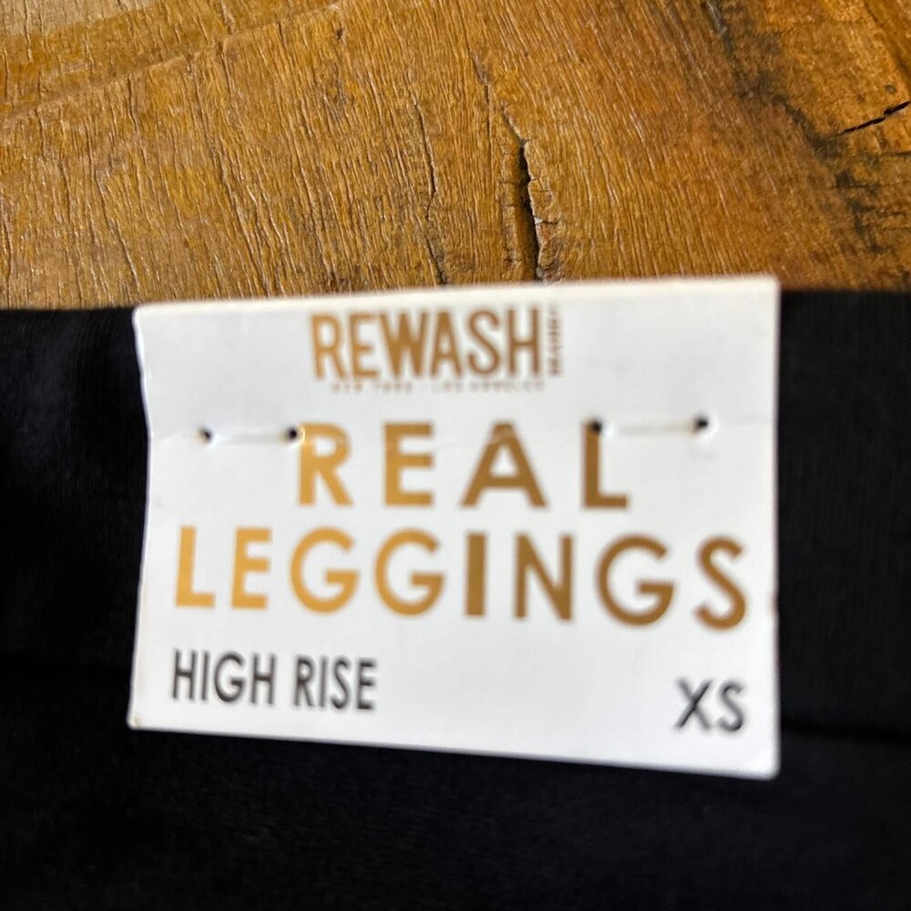 Rewash High Rise Leggings Black Size XS - Picture 6 of 7